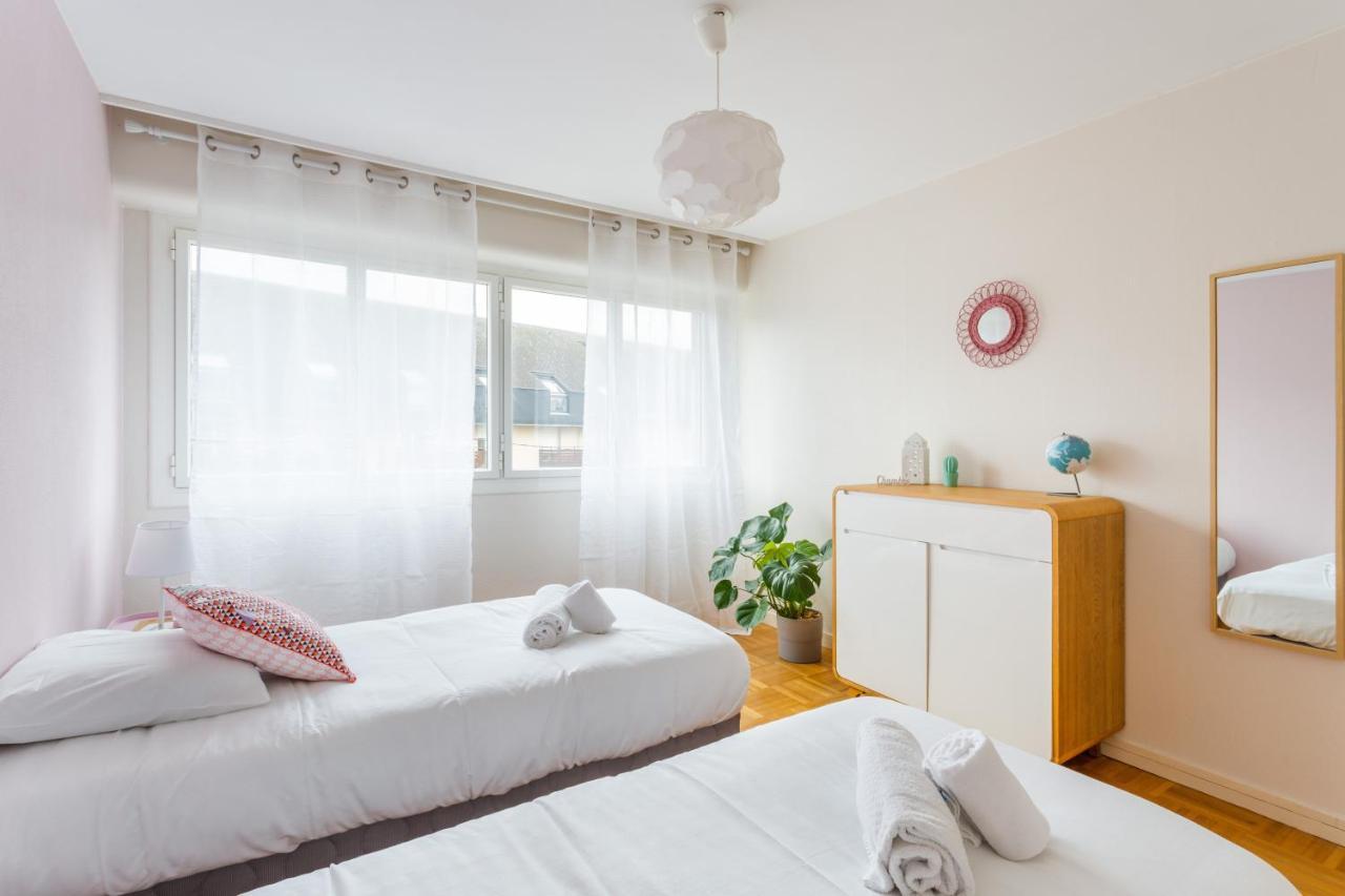 Rosa, Confortable 2 Chambres Avec Parking Dans Le Centre Rennes Exterior photo